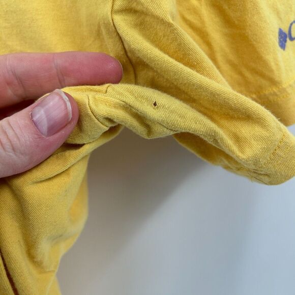 Columbia Tennessee Wilderness Bear Yellow T-Shirt Size Medium - Picture 5 of 7